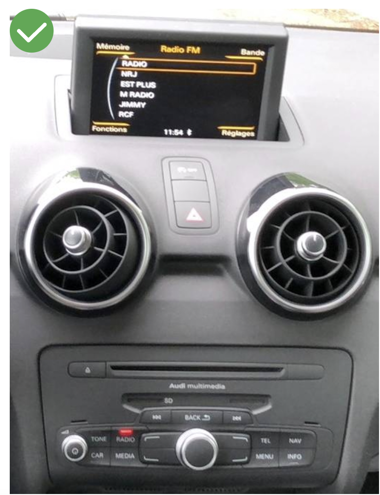 Android Auto And Apple Carplay Audi A1 Boitier Adaptateur Sans Fil Wifi Usb Module Pour Ecran 8841
